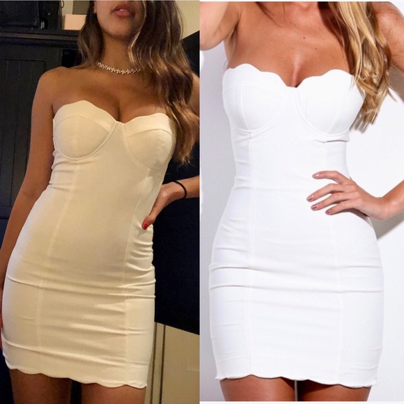 Hello Molly Dresses & Skirts - White xs strapless dress